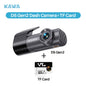 2K Dash Camera for Car DVR Dash Cam in the Car  D5 Video Recorder Emergency Voice Control Wifi APP Monitor WDR Dashcam