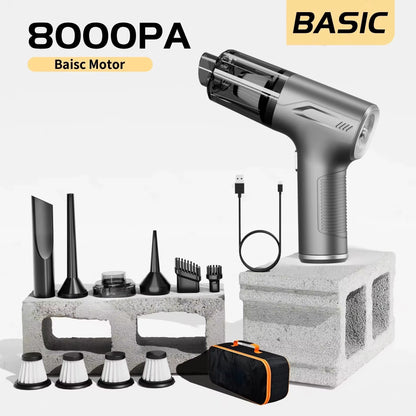 98000PA Car Vacuum Cleaner Portable Wireless Cleaner Powerful Strong Suction Handheld Cleaning Machine for Home Appliance