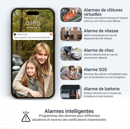 Allround Finder – Traceur GPS Voiture, Moto, Objets, Personnes Âgées Et Enfants– Tracker GPS En Temps Réel– Autonomie De 20 À 60 Jours (Mode Veille)