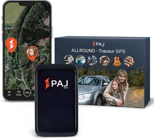 Allround Finder – Traceur GPS Voiture, Moto, Objets, Personnes Âgées Et Enfants– Tracker GPS En Temps Réel– Autonomie De 20 À 60 Jours (Mode Veille)