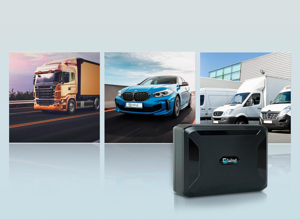 Salind 11 2G - Traceur GPS Avec Aimant Pour Voitures, Véhicules Et Machines - Suivi En Temps Réel, Historique Des Trajets Et Alertes De Sécurité - Jusqu’À 90 Jours D’Autonomie