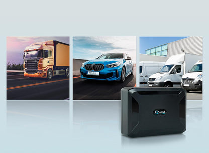 Salind 11 2G - Traceur GPS Avec Aimant Pour Voitures, Véhicules Et Machines - Suivi En Temps Réel, Historique Des Trajets Et Alertes De Sécurité - Jusqu’À 90 Jours D’Autonomie