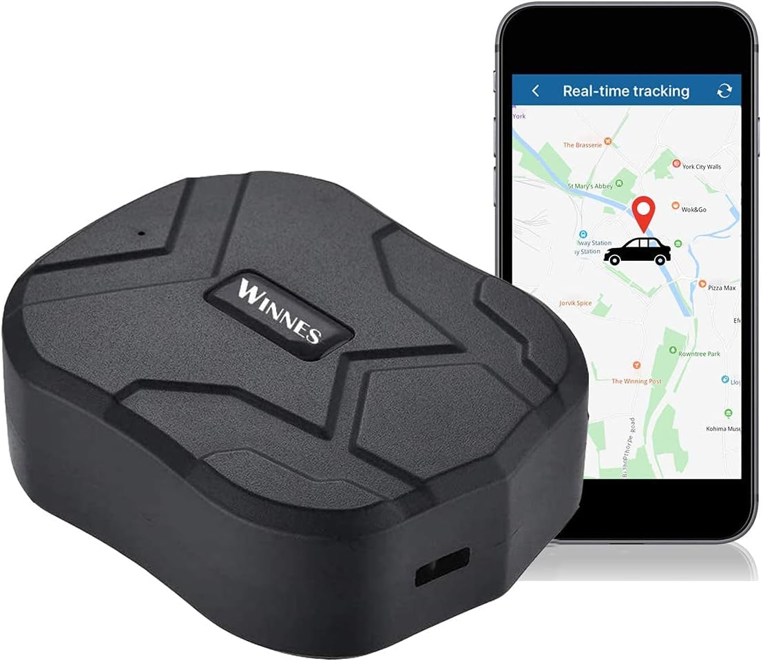 Traceur GPS Voiture Tracker 5 Mois En Veille Plusieurs Alarmes Intelligentes Étanche Avec Aimant Antivol APP Aucun Abonnement Requis 6 Mois Historique De Navigation Adapté Aux GPS Poids Lourds TK905B