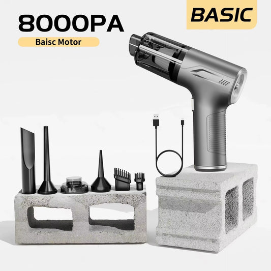 98000PA Car Vacuum Cleaner Portable Wireless Cleaner Powerful Strong Suction Handheld Cleaning Machine for Home Appliance