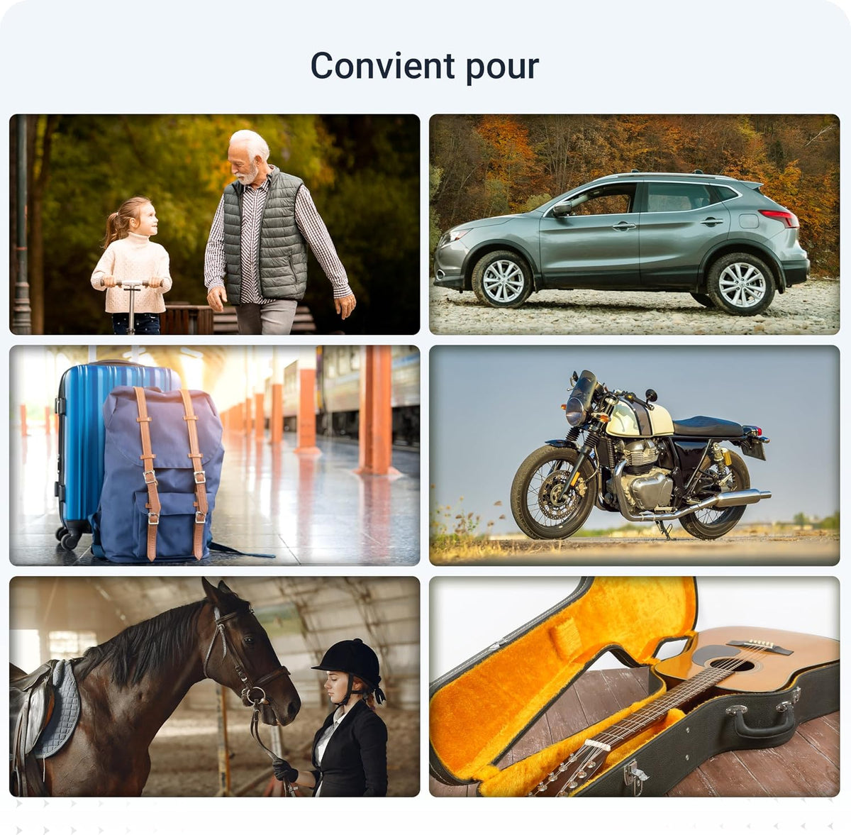 Allround Finder – Traceur GPS Voiture, Moto, Objets, Personnes Âgées Et Enfants– Tracker GPS En Temps Réel– Autonomie De 20 À 60 Jours (Mode Veille)