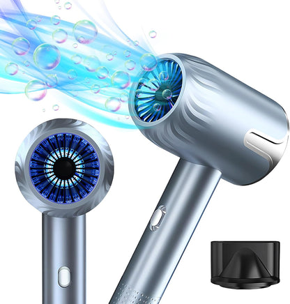 Sèche-Cheveux Ionique Professionnel 2300W, 3 Réglages De Chaleur, Pour La Maison, Le Salon Et Les Voyages - Avec Accessoires