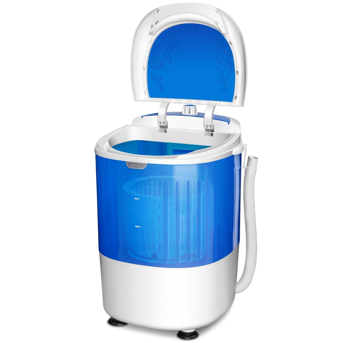 Mini Machine À Laver Avec Essoreuse À Cuve Unique 2,5 KG Portable Avec Fonction De Chronométrage