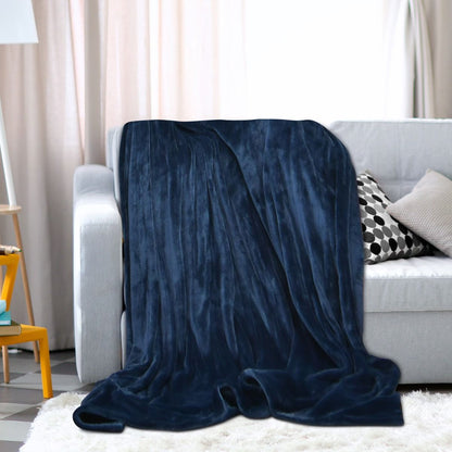 Couverture Chauffante Électrique 130X180Cm 4 Niveaux De Chauffage Télécommande Minuterie D'Arrêt Automatique 8H Couverture En Flanelle 5 Couleurs Au Choix