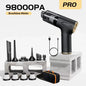 98000PA Car Vacuum Cleaner Portable Wireless Cleaner Powerful Strong Suction Handheld Cleaning Machine for Home Appliance