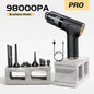 98000PA Car Vacuum Cleaner Portable Wireless Cleaner Powerful Strong Suction Handheld Cleaning Machine for Home Appliance