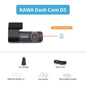 2K Dash Camera for Car DVR Dash Cam in the Car  D5 Video Recorder Emergency Voice Control Wifi APP Monitor WDR Dashcam