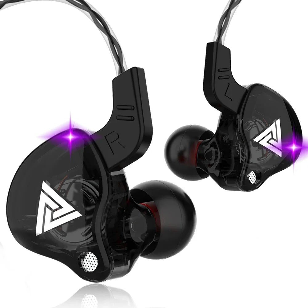 3.5Mm Cable Wired Earphones QKZ AK6 Hifi Sound Quality Earphone with Wire Gaming Headset Gamer Headphones Bass Cheap Sale Earbud